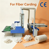 Machine d'exportation pour le peignage et la formage de tissus, cardage de fibres pour usine de matelas