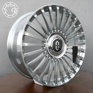 ล้ออลูมิเนียมฟอร์จ CIRUI YY434 ขนาด 20 21 22 นิ้ว 5x120 ขอบขัดเงา ดีไซน์หลายก้าน สำหรับรถยนต์ AITO - Product Image 3