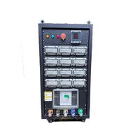 Banc de charge résistif AC marin refroidi par air de 200 kW à 5000 kW, testeur industriel portable haute précision pour générateurs et onduleurs