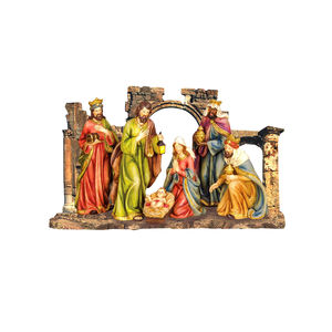 2024 VICTORY FASHION CRÉATIF NOËL EAU SPINNING LANTERN TV TÉLÉVISION et MADONNA PÈRE SAINTE TRINITÉ CHRISTMAS SNOW GLOB - Product Image 3