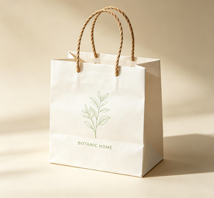 Bolsa de Compras de Papel Mate de Lujo, con Logotipo Personalizado, Asa de Cinta con Lámina Dorada, Bolsa de Regalo, Bolsa de Empaque de Alta Gama para Perfumes y Joyería - Product Image 4
