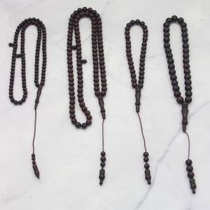 Kuka tidak dicat alami etnik empat musim Tasbih 8mm 33 manik nyaman Aksesori dikr Muslim Harian genggam