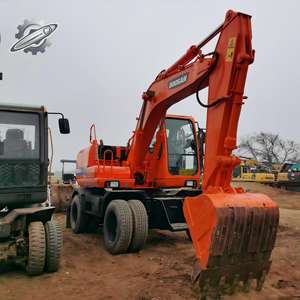 Excavatrice sur pneus d'occasion Doosan DH150W-9, en stock, à vendre en usine - Product Image 5