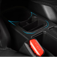Pour boîte de rangement de tasse d'eau de contrôle Central pour Suzuki Jimny accessoires intérieurs modifiés avec capacité de stockage d'articles divers