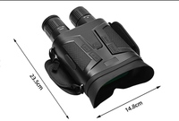 Binoculares de Visión Nocturna Infrarroja HNV800S-L, Batería de 7000 mAh, Pantalla LCD de 3 Pulgadas, Cámara Digital de Visión Nocturna para Observación de la Naturaleza