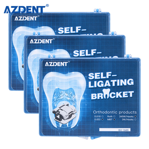 AZDENT-soportes de ortodoncia, soportes de ortodoncia compatibles con lengüeta - Product Image 6