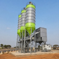 Centrale à béton stationnaire Zomlion avec trémie pour la construction routière et la production de béton prêt à l'emploi