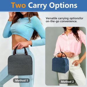 Sacs à lunch pour femmes et hommes, sacs à lunch réutilisables étanches pour enfants, sacs isothermes pour enfants, filles, garçons, adultes, sacs à lunch isothermes - Product Image 3