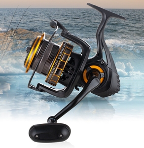 <span class=keywords><strong>Moulinet</strong></span> de pêche spinning en eau salée 2026, corps en nylon renforcé, roulements en acier, bobine métallique, poignée CT2000 à 12000 - Product Image 5