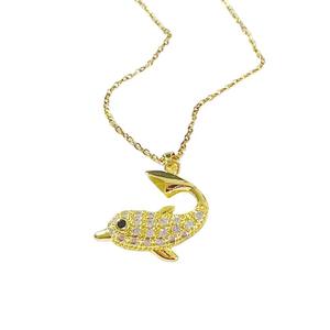 จี้เพชรเซอร์คอนรูปสัตว์สีทองแดงชุบทองทันสมัยสำหรับทำเครื่องประดับ - Product Image 6