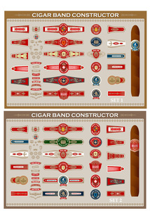 Etiquetas Adhesivas para Cajas de Cigarros, Resistentes al Agua, Ecológicas, con Estampado en Relieve, para Anillos de Cigarros Havana - Product Image 5