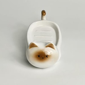 Porte-savon en céramique fait à la main porte-savon chat-céramique <span class=keywords><strong>noir</strong></span> <span class=keywords><strong>blanc</strong></span> Kitty décor <span class=keywords><strong>de</strong></span> <span class=keywords><strong>salle</strong></span> <span class=keywords><strong>de</strong></span> <span class=keywords><strong>bain</strong></span>-porte-savon moderne pour animaux <span class=keywords><strong>de</strong></span> compagnie - Product Image 4