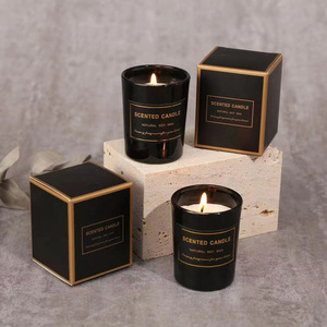 Velas aromáticas de lujo para aromaterapia, velas aromáticas de lujo en frasco de vidrio, personalizadas, de algodón, mechas de baño, superventas - Product Image 4