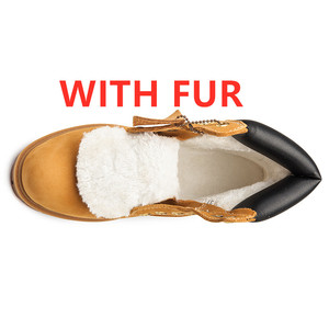 Chaussures élégantes de fabrication industrielle, imperméables, en cuir et caoutchouc, bottes d'hiver pour hommes, séchage <span class=keywords><strong>rapide</strong></span>, bottes en cuir pour hommes, taille 46, bottes <span class=keywords><strong>Martin</strong></span> pour hommes - Product Image 6