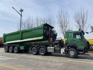 Vehicle China Factory 3 Axles 45cbm 80 Ton Heavy Duty Rear Tipper Dump Semi <b>Trailers</b> Hydraulic <b>Trailer</b> High-Capacity Design 45cb - Product Image 6