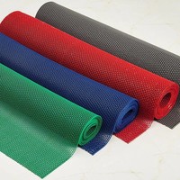 Tapis de sol antidérapant industriel robuste pour ligne de production à roulement à vis simple en PVC, haute productivité, performance stable, longue durée