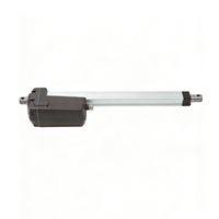Actionneur linéaire électrique CC 24V, course de 530 mm, avec brosse, indice de protection IP66, potentiomètre et capteur à effet Hall, pour appareils électroménagers et stores de serre