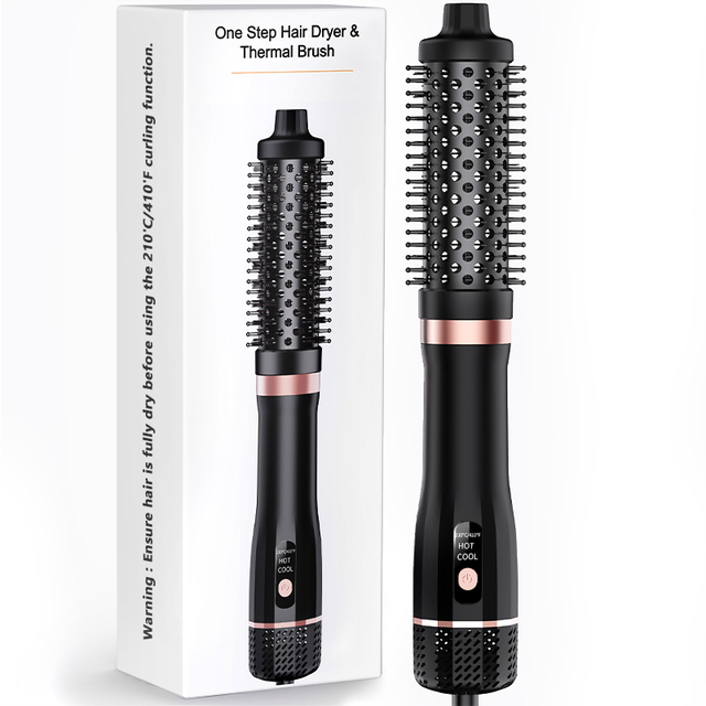 Women's Professional One-Step Hair Brush Dryer & Styler Hot Air Comb Brush Multi Styler