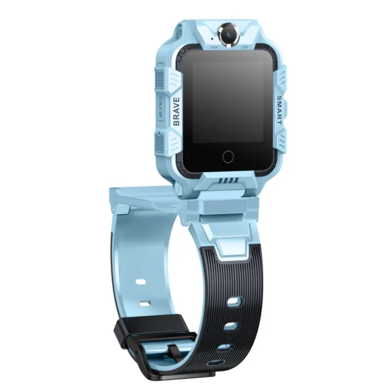 H10C GPS защитное ограждение с защитой от потери передняя и задняя двойная камера часы флип Детские умные часы один клик SOS для детей помощь
