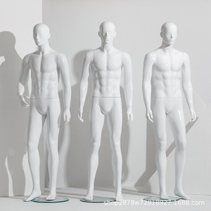 Manichini Maschili in Plastica a <span class=keywords><strong>Corpo</strong></span> Intero per Espositori <span class=keywords><strong>di</strong></span> Negozi <span class=keywords><strong>di</strong></span> Abbigliamento Maschile, Vetrine e Scaffalature - Product Image 3