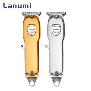 เครื่องโกนหนวด Lanumi <span class=keywords><strong>JM</strong></span>-1011 รุ่นมืออาชีพ ตัวเครื่องโลหะทั้งหมด ใช้สำหรับโกนขน ไร้สาย ชาร์จผ่าน USB ใช้งานได้นาน เหมาะสำหรับผู้ชาย ใช้ในบ้าน - Product Image 1