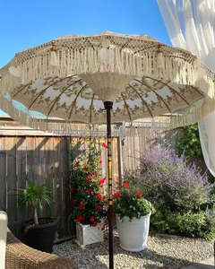 2025 toptan fiyat yüzme havuzu şemsiye güneş gölge düğün bahçe plaj veranda katlanır açık şemsiye tabanı ile - Product Image 3