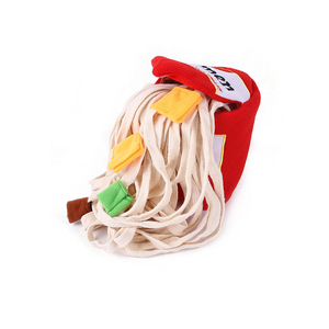 Ramen Noodle <b>Cup</b> Nose <b>Work</b> Interactive Dog Plush Toy Plush Puppy Sniffle|Snuffle|Chew|Puzzle Toy - Product Image 4