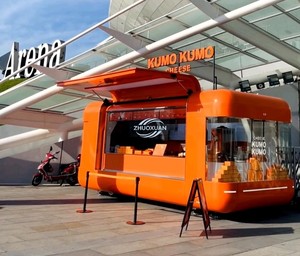 All Weather Waterproof Mobile Kitchen Food Trailer Fully Equipped Coffee Pizza Corn Roll Truck Full Kitchen Large Working Counte - Product Image 6