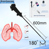 Instruments chirurgicaux vétérinaires réutilisables USB 5,2 mm, cystoscope, bronchoscope ORL, endoscope électronique portable, utilisation hospitalière, cheval
