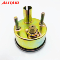 Kit de suspension pneumatique ALITAIR Nouveau manomètre à aiguille unique en aluminium Jauge de pression différentielle de suspension pneumatique pour voitures pour Auto Meter Produit suspension pneumatique