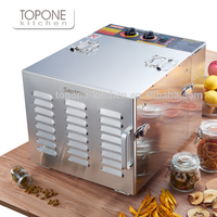 Déshydrateur d'aliments en acier inoxydable, sèche-fruits et légumes, machine de séchage pour fruits, citron et oignon