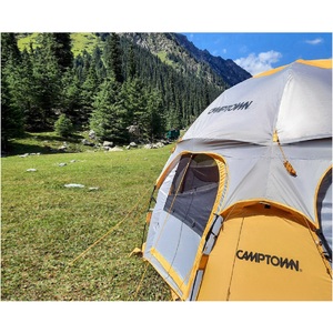 CAMPTOWN BIGDOME S Tienda de Campaña Resistente al Viento con Armazón de Fibra de Vidrio de 2.7m, Gran Espacio, Para Todas las Estaciones, Hecho en Vietnam - Product Image 3