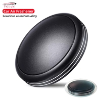 Diffuseur d'arômes de luxe compact en alliage d'aluminium en forme de soucoupe volante populaire pour tableau de bord de voiture