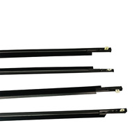 Fabrication professionnelle de pièces de carrosserie automatiques garnitures de moulage de ceinture ceinture de joint de coupe-froid de fenêtre de voiture pour Toyota PRIUS 2003-2009