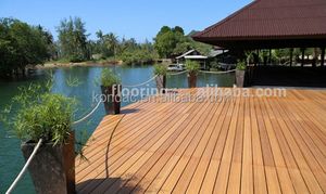 Suelo de bambú sólido de 12mm impermeable para exteriores para jardines, piscinas y parques-Fácil instalación con método de flotación con pegamento - Product Image 6