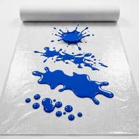180gr 1x50m Protection de surface autocollante Revêtement de sol Feutre adhésif blanc pour peintre