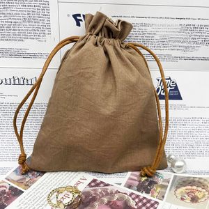 Sinh Thái biểu tượng tùy chỉnh in dây kéo bông túi quà tặng trang sức bao bì Hữu Cơ bông vải túi - Product Image 3