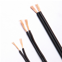 Fabricant SPT-1 vente en gros de 1000 pieds 2 noyaux 18AWG câbles d'alimentation parallèles flexibles en cuivre PVC pour l'extension de lumières extérieures