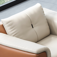 Modernes Wohnzimmer Sofa Set Design Moderne Leders ofa Möbel Wohn möbel Ecksofa Commercial Set