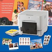 Las mejores selecciones de 2025 DNP Photo Booth Portrait Printer Media 4x6/5x7/6x8 pulgadas 1 año de garantía extendida para eventos compactos