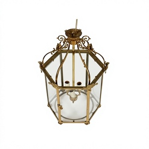 Premium Quality <b>Lantern</b> Wedding Decor <b>Hanging</b> <b>Lantern</b> Metal And Glass <b>Outdoor</b> <b>Hanging</b> <b>Lantern</b> From India - Product Image 1