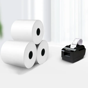 Rouleau de papier thermique 80x80 en gros pour terminal de point de vente bancaire, papier de reçu de caisse et de guichet automatique de qualité supérieure 100% pâte de bois CASHIERPOINT SY110 - Product Image 4