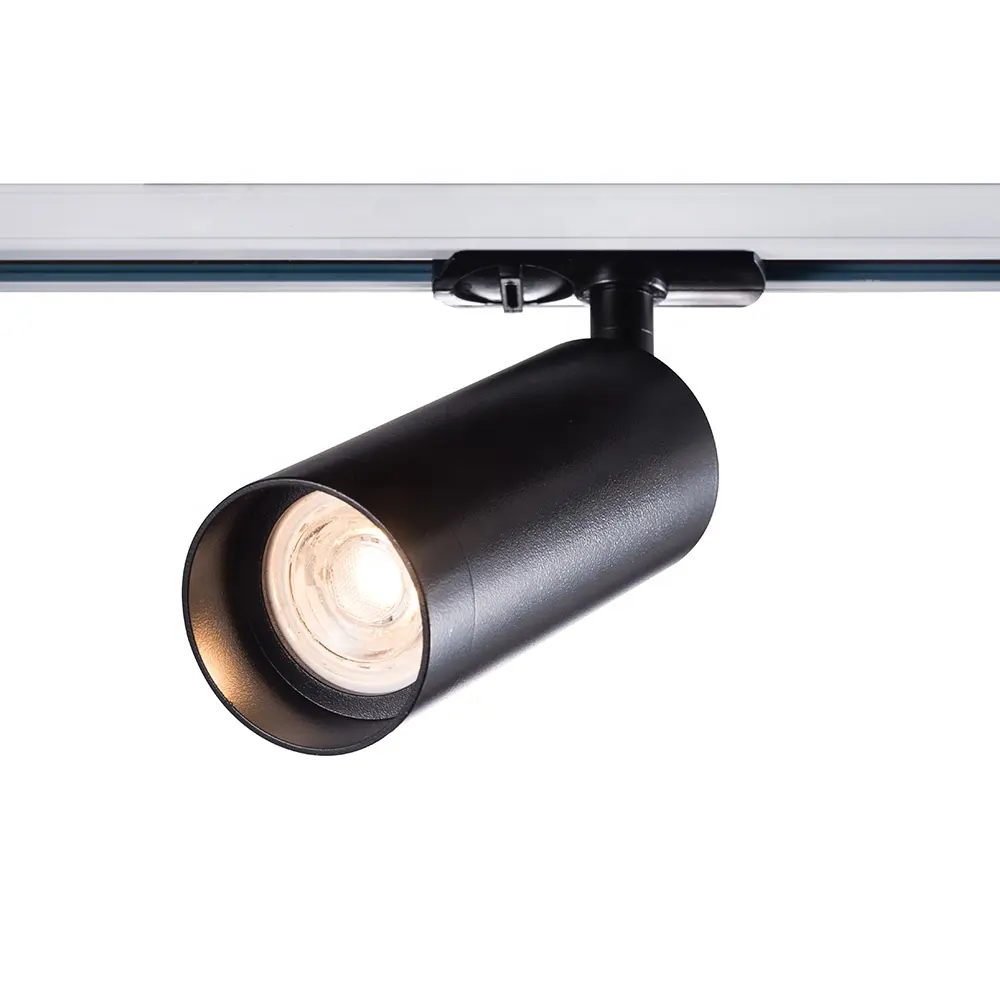 Wholesale Customized Shop Commercial use GU10 MR16 E27 E26 LED spotlight fixture 2/3/4 wire track adaptor LED track light