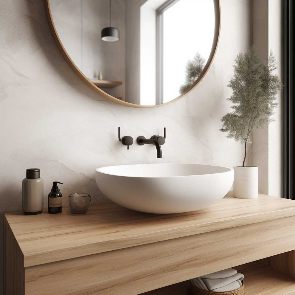 bathroom countertop sink