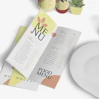 Brochure publicitaire personnalisée Impression de dépliants Brochure A5 Impression de dépliants de menus de restaurants