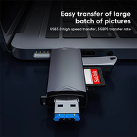 6 en 1 titiultifuntion 3,0 ARD eader Disk yype ic/ icicro SB/f/Slash Lash Rive Emory ARD eading ddapter Hone ccccessories