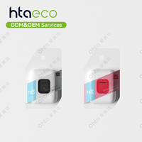 Boîte d'emballage personnalisée en pulpe moulée de bagasse de canne à sucre écologique pour écouteurs AirPods OEM/ODM