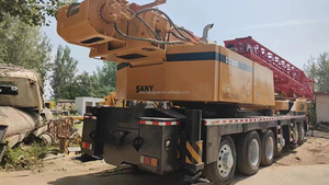 2023 New Sany 100 tấn 100 t Xe tải thủy lực cần cẩu mới 100 t Xe tải di động cần cẩu bùng nổ thủy lực để bán - Product Image 5