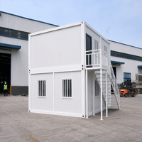 Conteneur de bureau portable, cabine de bureau modulaire préfabriquée, bureau mobile pour chantier et campement
