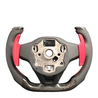 Kundenspezifisches Halbrundes Yoke-Lenkrad aus Carbonfaser für VW Volkswagen Golf 8 R 5 6 7 MK8 MK6 MK7 6R 7R 8R Gti Polo Passat B8